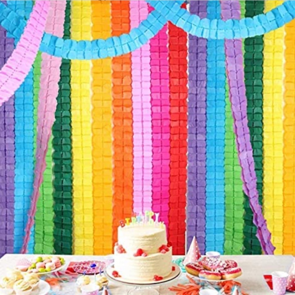 10pc 4-leaf Clover Paper Garland Party Streamers